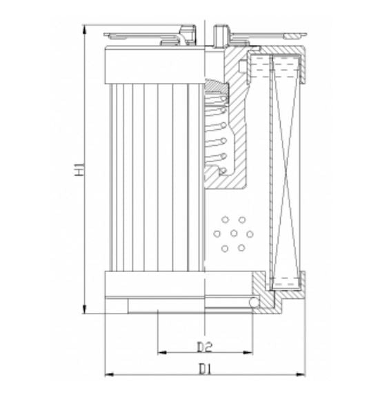 R110M05C hydraulic filter element