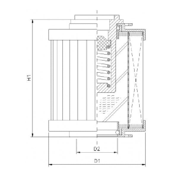 R130C10C hydraulic filter element