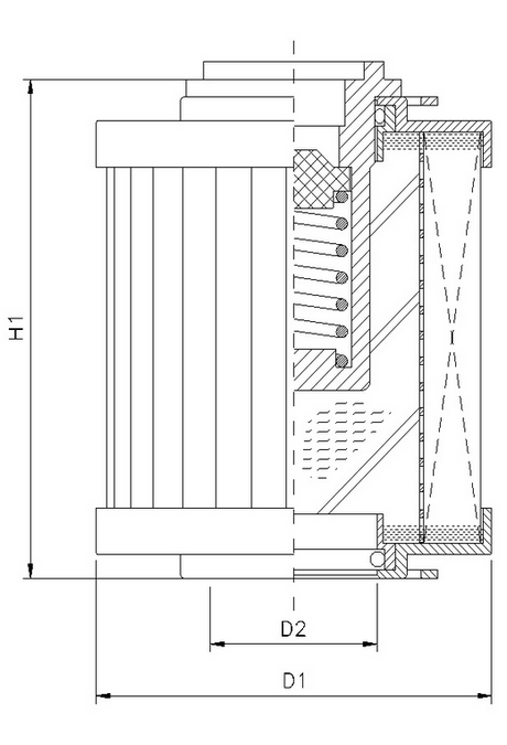 R131C25B hydraulic filter element