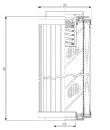 R145G10C hydraulic filter element