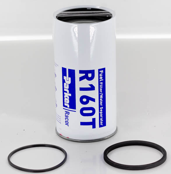 R160T fuel filter spin-on