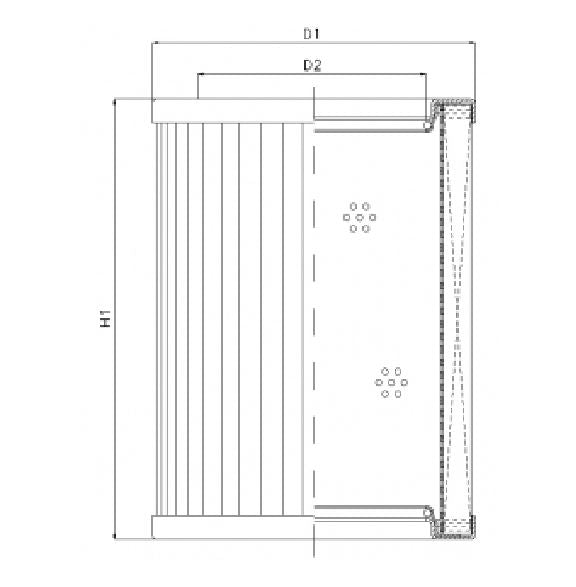 R432G01 hydraulic filter element