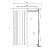 R432G01 hydraulic filter element