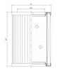R432GW10 hydraulic filter element