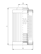 R612T40 hydraulic filter element