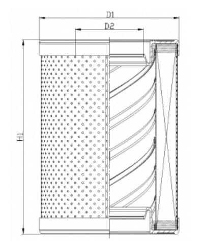R663G03B0 hydraulic filter element