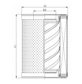 R663G06B0 hydraulic filter element