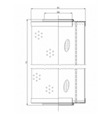 R672G15V hydraulic filter element