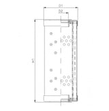 RHK120M10B hydraulic filter element