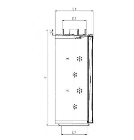 RHR110G10V3/AB1 Filter element for return filter