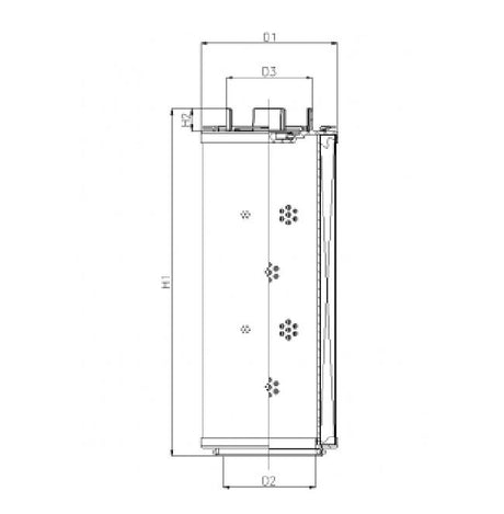 RHR110N05B3/AB1 Filter element for return filter