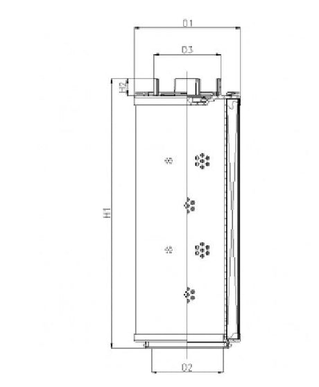 RHR110S100V3/AB1 filter element for return filter