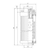 RHR1300B200B hydraulic filter element