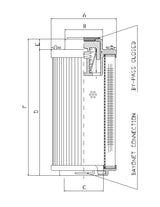 RHR1300B50V/5 hydraulic filter element
