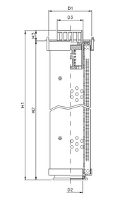 RHR165G10B1/AB1 hydraulic filter element