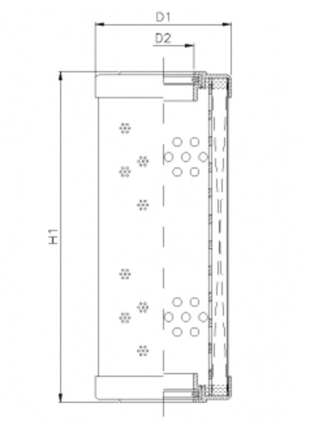 RHR165G20V3/AB1 hydraulic filter element