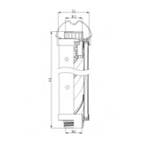 RHR185G10B3/016 hydraulic filter element