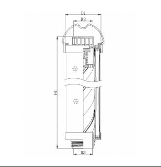 RHR185G10V3/016 hydraulic filter element