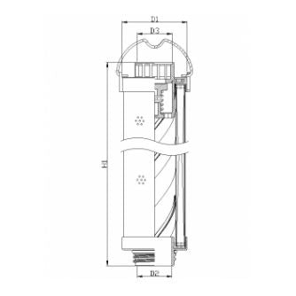 RHR195G03V3/016 hydraulic filter element