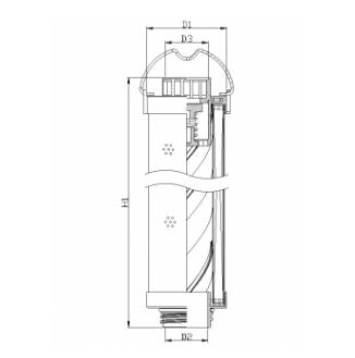 RHR195G10V3/016 hydraulic filter element
