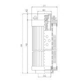 RHR240B25B3/AB1 hydraulic filter element
