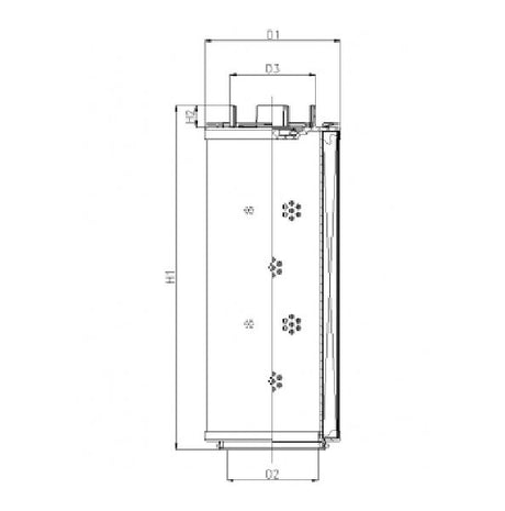 RHR2600G20B0/AB1 Filter element for return filter