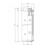 RHR280G03B6/AB1 hydraulic filter element