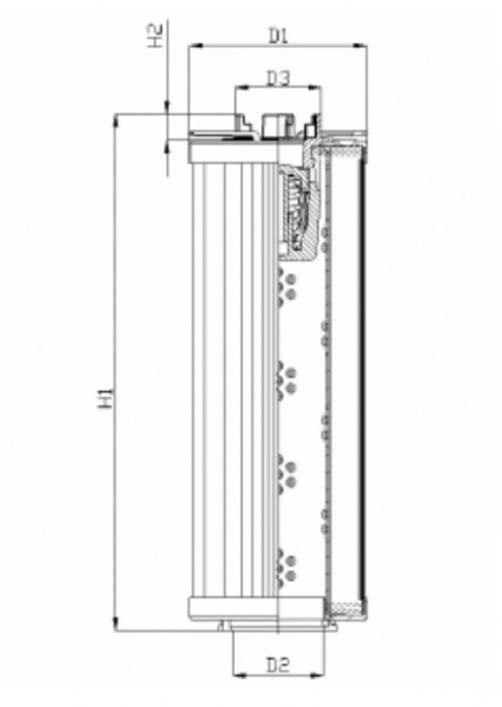 RHR330GW10V3/AB1 hydraulic filter element