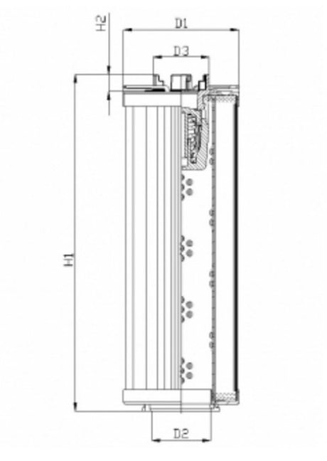 RHR330GW10V3/AB1 hydraulic filter element