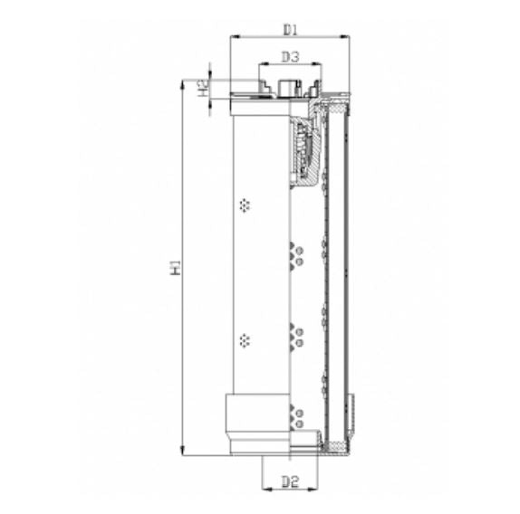 RHR600G10B3/AB1 hydraulic filter element