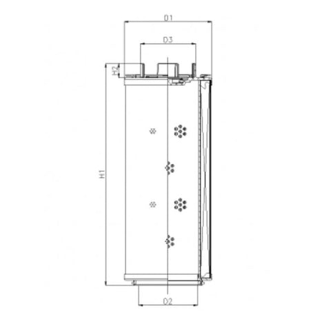 RHR90M15B3/AB1 hydraulic filter element