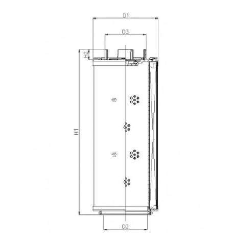 RHR950G10B0/AB1 hydraulic filter element