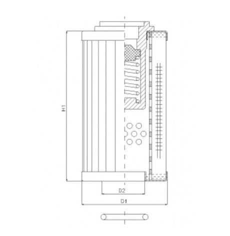 RLR175B130B filter element for return filter