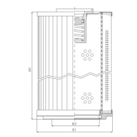 RLR2001B130B filter element for return filter