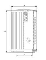 RLR631B130B Filter element for return filter