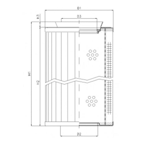RMR435B60B filter element for return filter