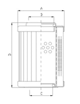 RMR690L20B hydraulic filter element