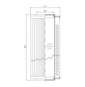 RVR12000E05V hydraulic filter element