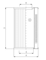 RVR156B10B hydraulic filter element