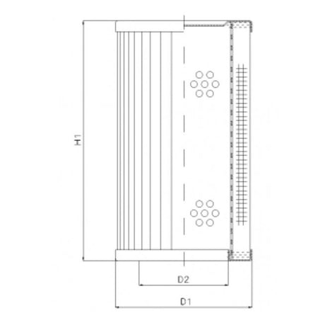 RVR750E10B filter element for return filter