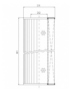 S120T125 hydraulic filter element