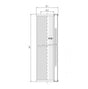 S237T250 Filter element for suction filter