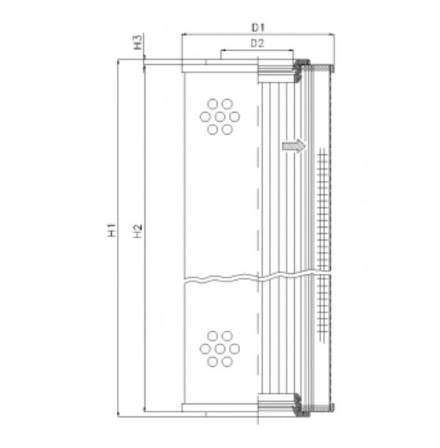 S4110G10V Filter element for suction filter