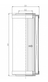 S741T25 hydraulic filter element