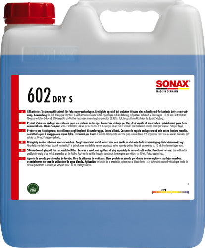 SONAX Dry S - 10 Ltr