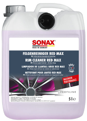 SONAX Felgenreiniger Red Max - 5 Ltr