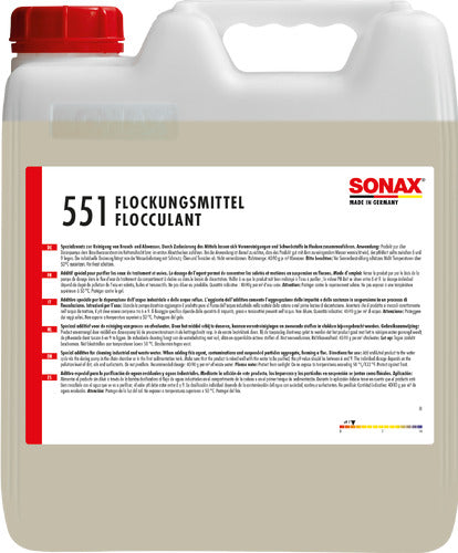 SONAX Flockungsmittel - 10 Ltr