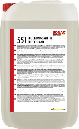 SONAX Flockungsmittel - 25 Ltr