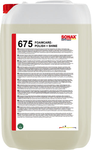 SONAX FoamCare Polish+Shine - 25 Ltr