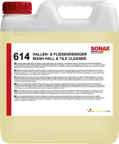 SONAX Hallen+Fliesenreiniger - 10 Ltr